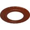 Ekena Millwork Claremont Ceiling Medallion (Fits Canopies up to 7"), 10 5/8"OD x 5 3/4"ID x 1/2"P, Firebrick CM10CLFIF - alternate 4